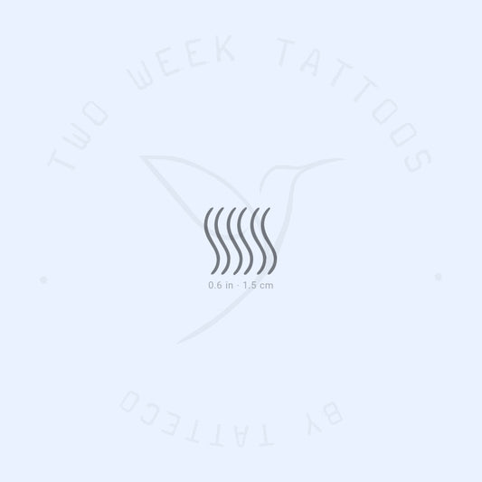 Fire Semi-Permanent Tattoo - Set of 2