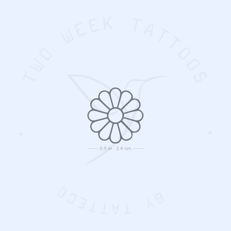 Daisy Semi-Permanent Tattoo - Set of 2