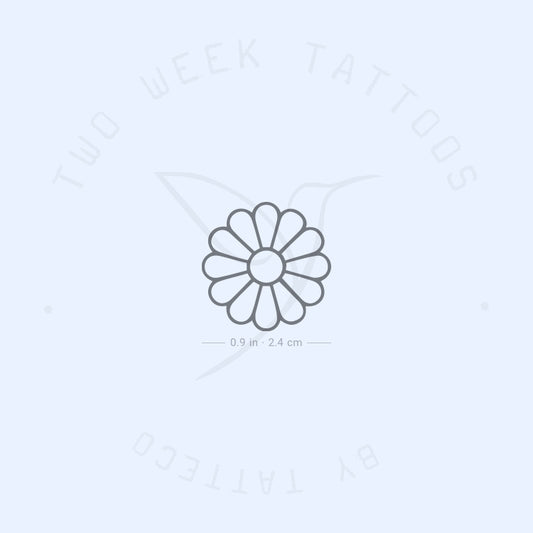 Daisy Semi-Permanent Tattoo - Set of 2
