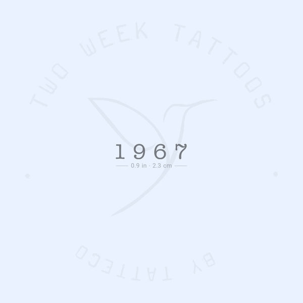 1967 Semi-Permanent Tattoo - Set of 2