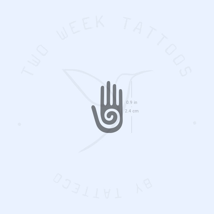 Hopi Hand Semi-Permanent Tattoo - Set of 2