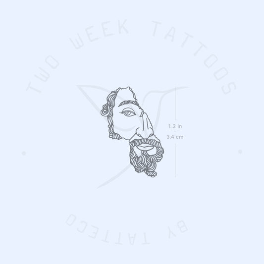 Tatuaje semipermanente de Marco Aurelio - Juego de 2