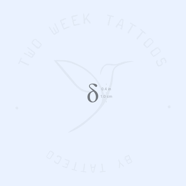 Tatuaje semipermanente Delta - Juego de 2