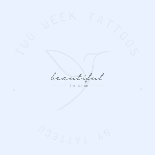 Beautiful Semi-Permanent Tattoo - Set of 2
