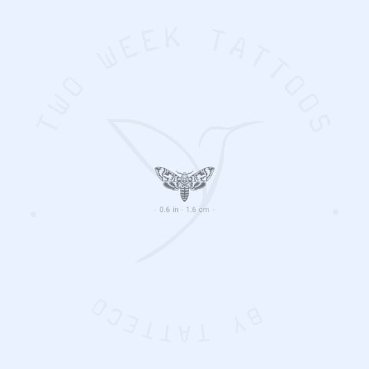 Little Moth Semi-Permanent Tattoo - Set of 2