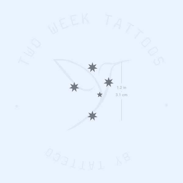 Crux Constellation Semi-Permanent Tattoo - Set of 2