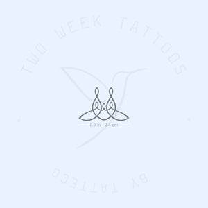 Family Forever (5) Semi-Permanent Tattoo - Set of 2