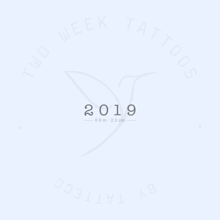 Tatuaje semipermanente 2019 - Juego de 2