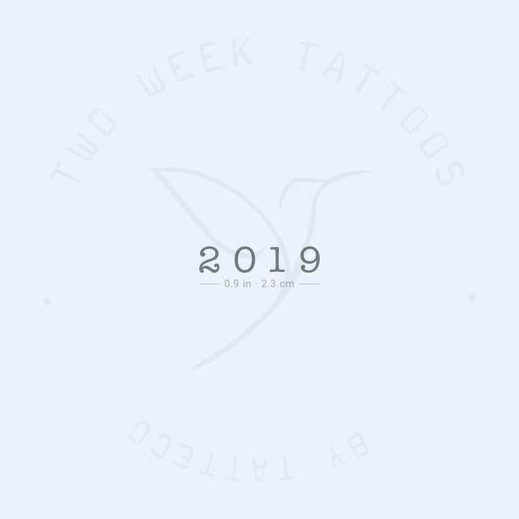 2019 Semi-Permanent Tattoo - Set of 2