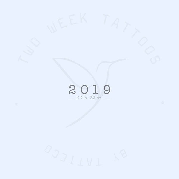 2019 Semi-Permanent Tattoo - Set of 2