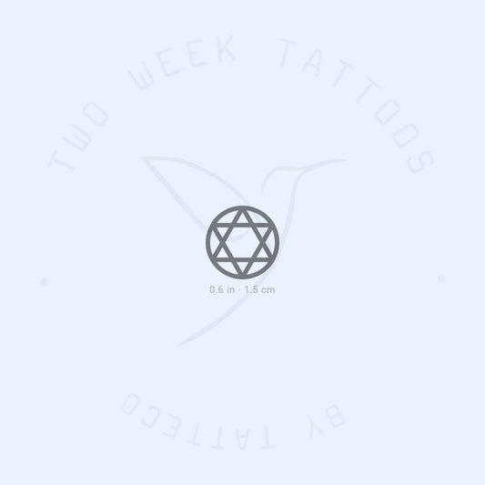Seal Of Solomon Semi-Permanent Tattoo - Set of 2