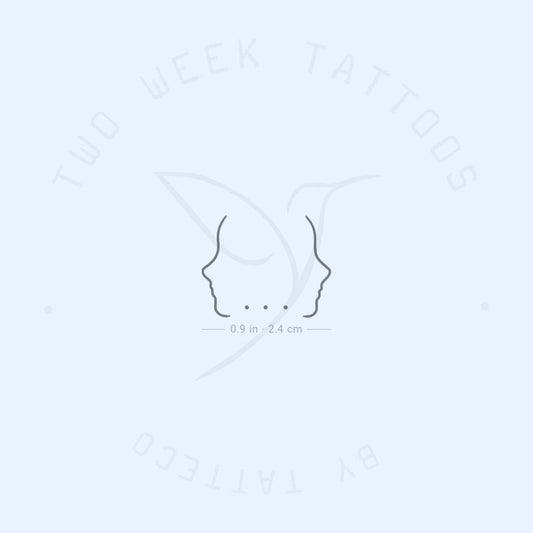 Tatuaje semipermanente Ellipsis - Juego de 2