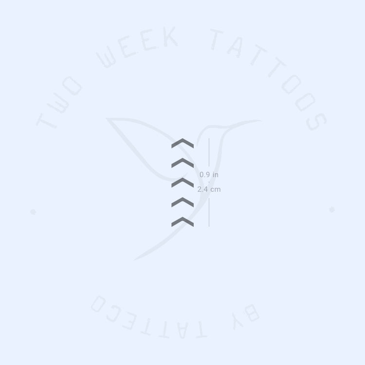 Minimalist Liam Payne Tribute Semi-Permanent Tattoo - Set of 2
