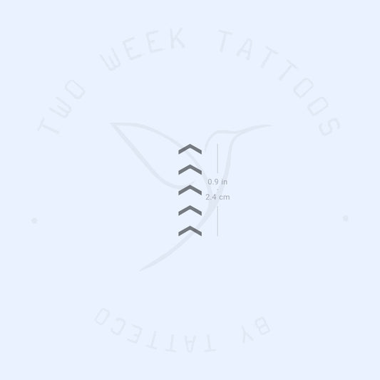 Tatuaje semipermanente minimalista en homenaje a Liam Payne (juego de 2)