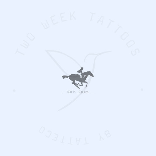 Jockey Semi-Permanent Tattoo - Set of 2