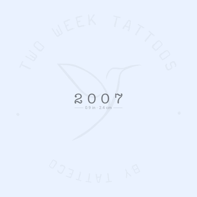 Tatuaje semipermanente 2007 - Juego de 2