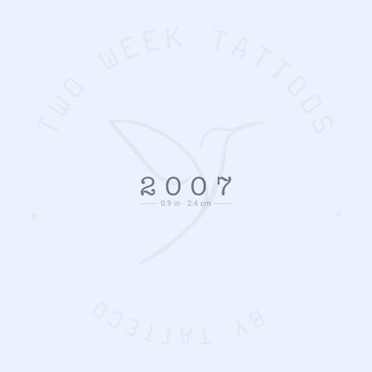 Tatuaje semipermanente 2007 - Juego de 2