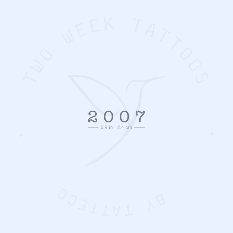 2007 Semi-Permanent Tattoo - Set of 2