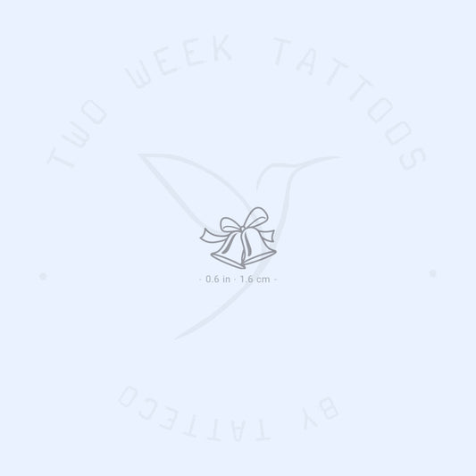 Bells Semi-Permanent Tattoo - Set of 2
