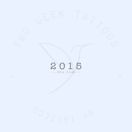 Tatuaje semipermanente 2015 - Juego de 2