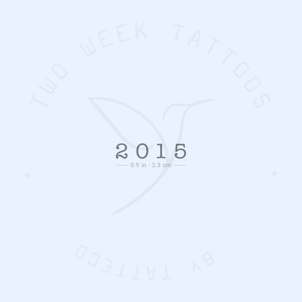 2015 Semi-Permanent Tattoo - Set of 2