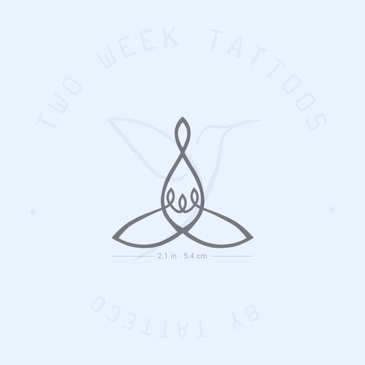 Mother Of Three Semi-Permanent Tattoo - Set of 2