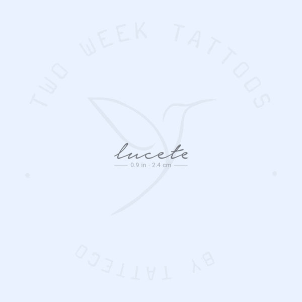 Lucete Semi-Permanent Tattoo - Set of 2