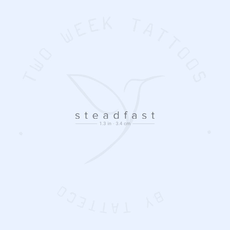 Steadfast Semi-Permanent Tattoo - Set of 2