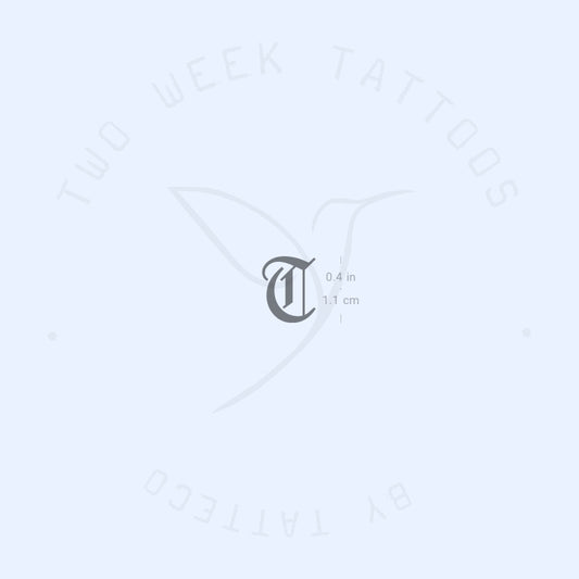 Tatuaje semipermanente gótico T - Juego de 2