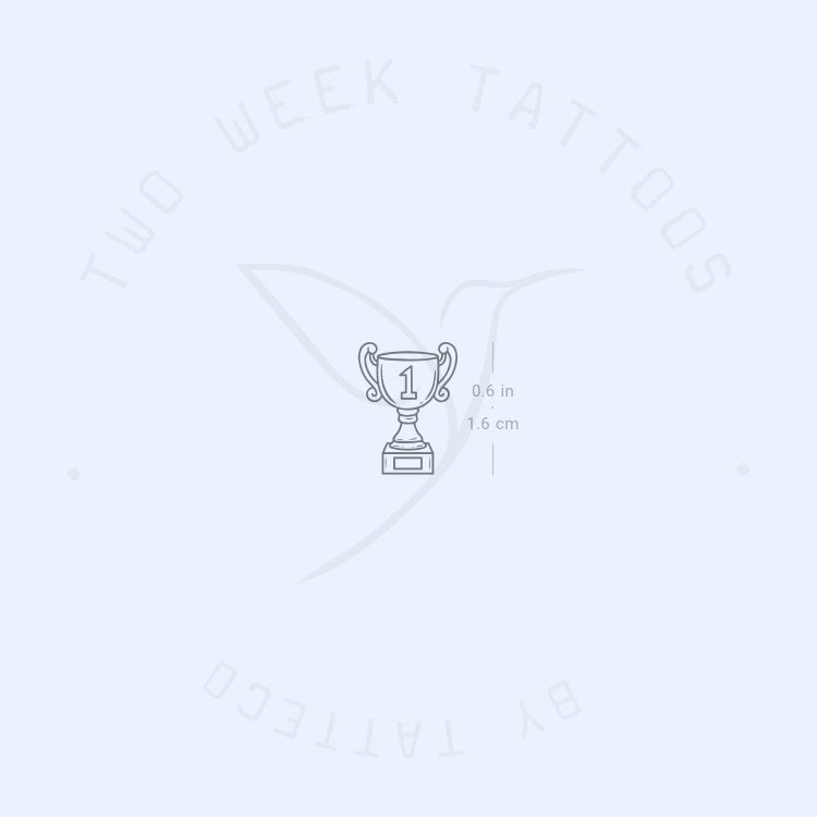 Trophy Semi-Permanent Tattoo - Set of 2