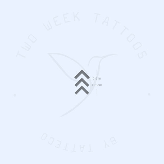 Small The Lucky Few Symbol Semi-Permanent Tattoo - Set of 2