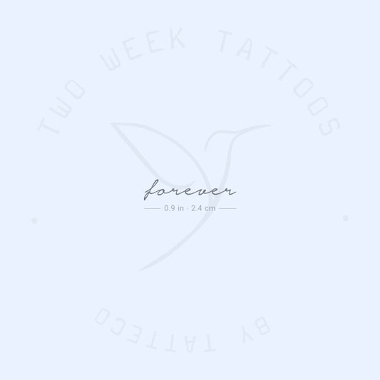 Forever Semi-Permanent Tattoo - Set of 2