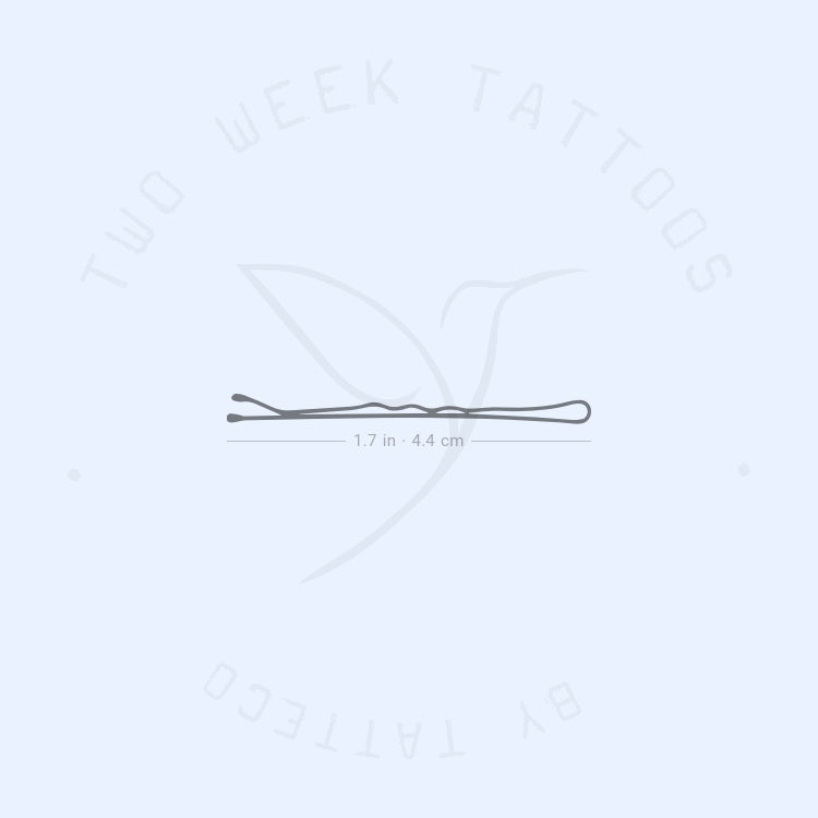 Hair Pin Semi-Permanent Tattoo - Set of 2
