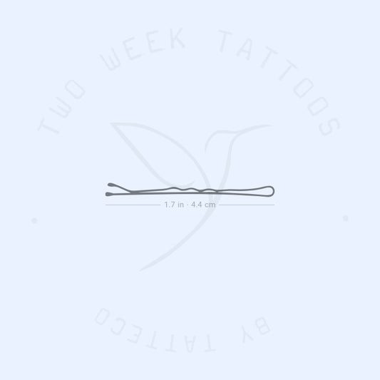 Hair Pin Semi-Permanent Tattoo - Set of 2