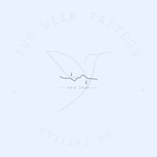 Dual Kiss Semi-Permanent Tattoo - Set of 2