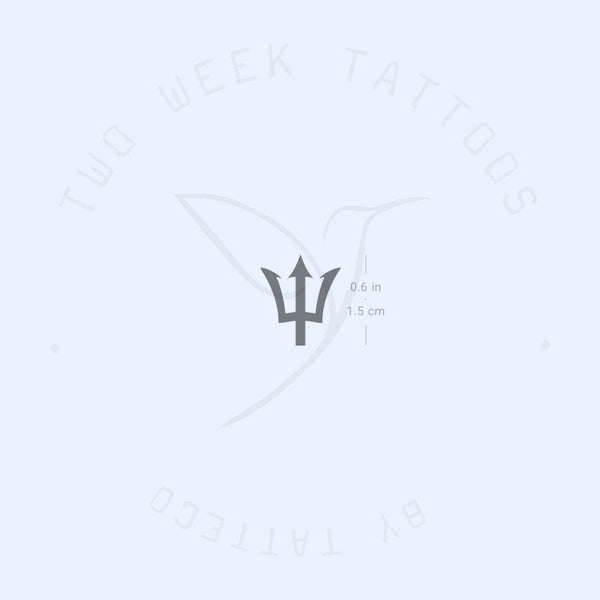 Trident Barbados Semi-Permanent Tattoo - Set of 2