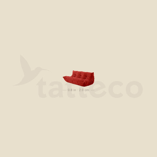 Togo Sofa Temporary Tattoo - Set of 3