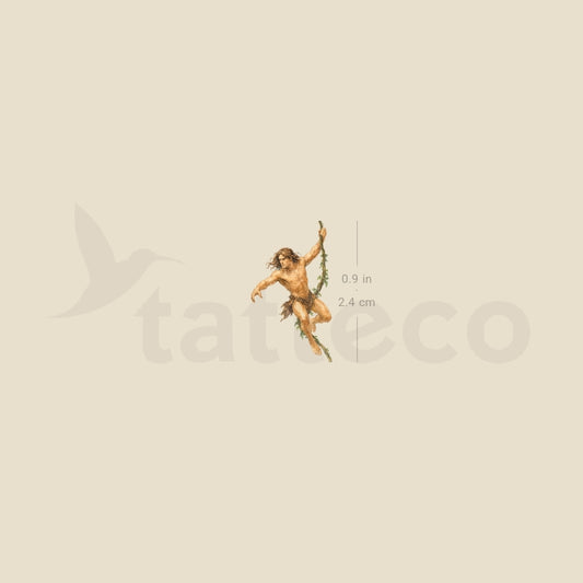 Tarzan Temporary Tattoo - Set of 3