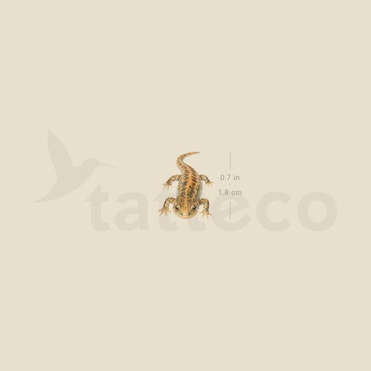Salamander Temporary Tattoo - Set of 3