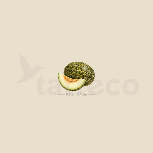 Melon Temporary Tattoo - Set of 3