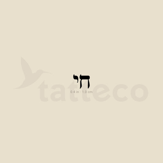 Tatuaje temporal Tiny Chai - Juego de 3