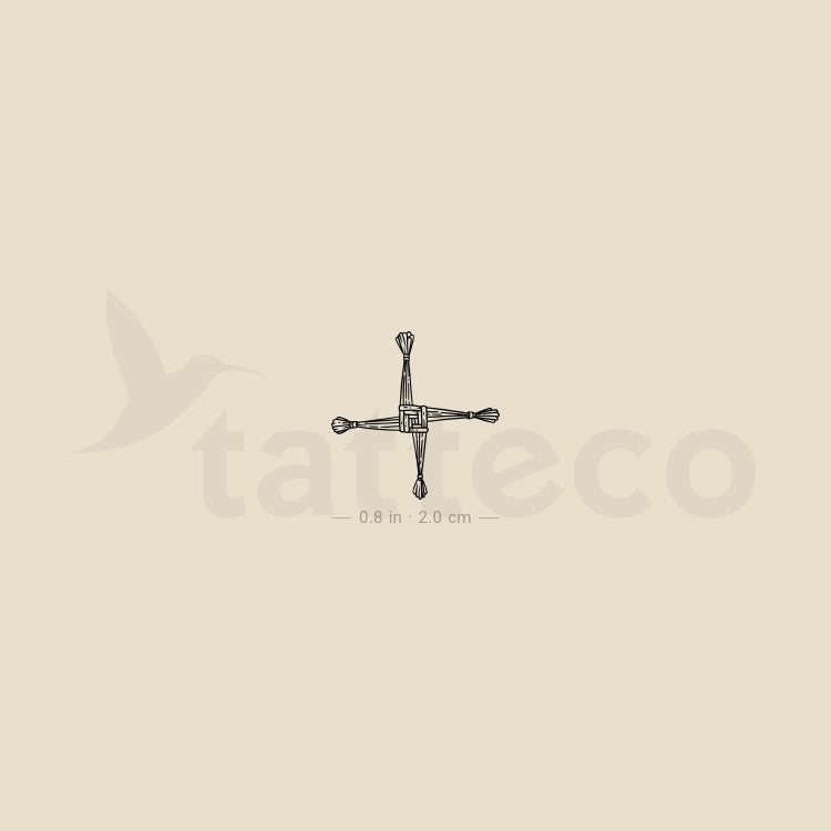 Brigid's Cross Temporary Tattoo - Set of 3