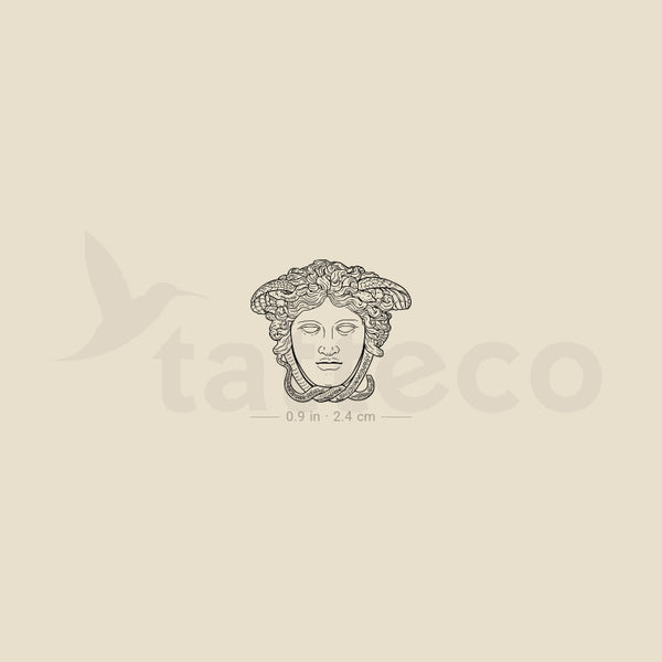 Medusa Rondanini Temporary Tattoo - Set of 3