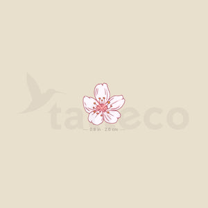 Cherry Blossom Temporary Tattoo - Set of 3