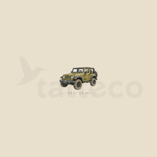 Jeep Temporary Tattoo - Set of 3