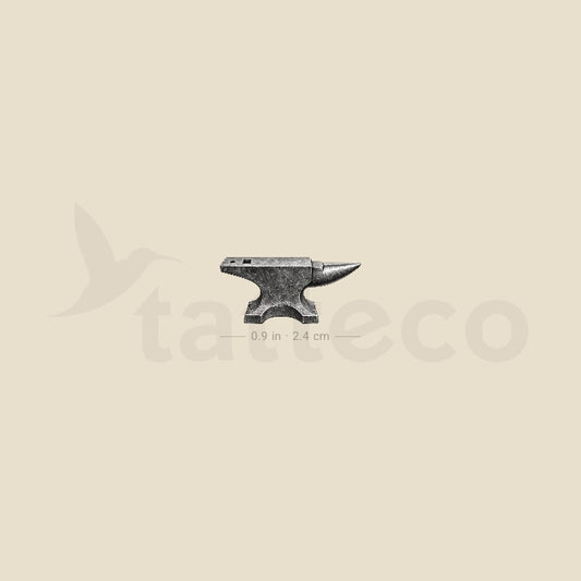 Anvil Temporary Tattoo - Set of 3