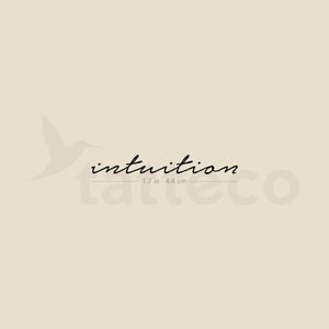 Intuition Temporary Tattoo - Set of 3