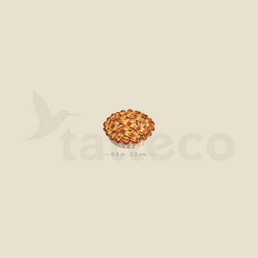 Apple Pie Temporary Tattoo - Set of 3