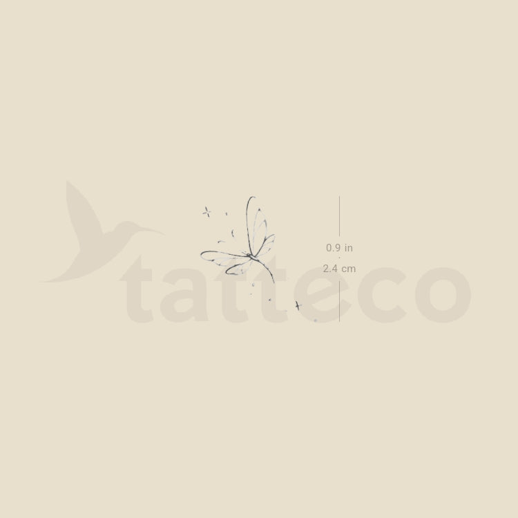 Dragonfly By Stefano Mazza Temporary Tattoo - Set of 3