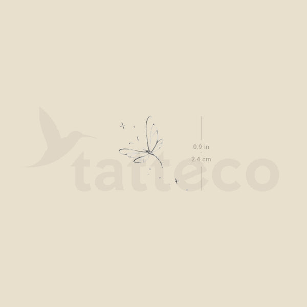 Dragonfly By Stefano Mazza Temporary Tattoo - Set of 3